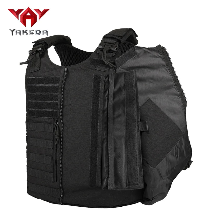 YAKEDA  Quick Release Training Vest MOLLE Expansion System Multi functional Vest 1000D Wear resistant Training Vest