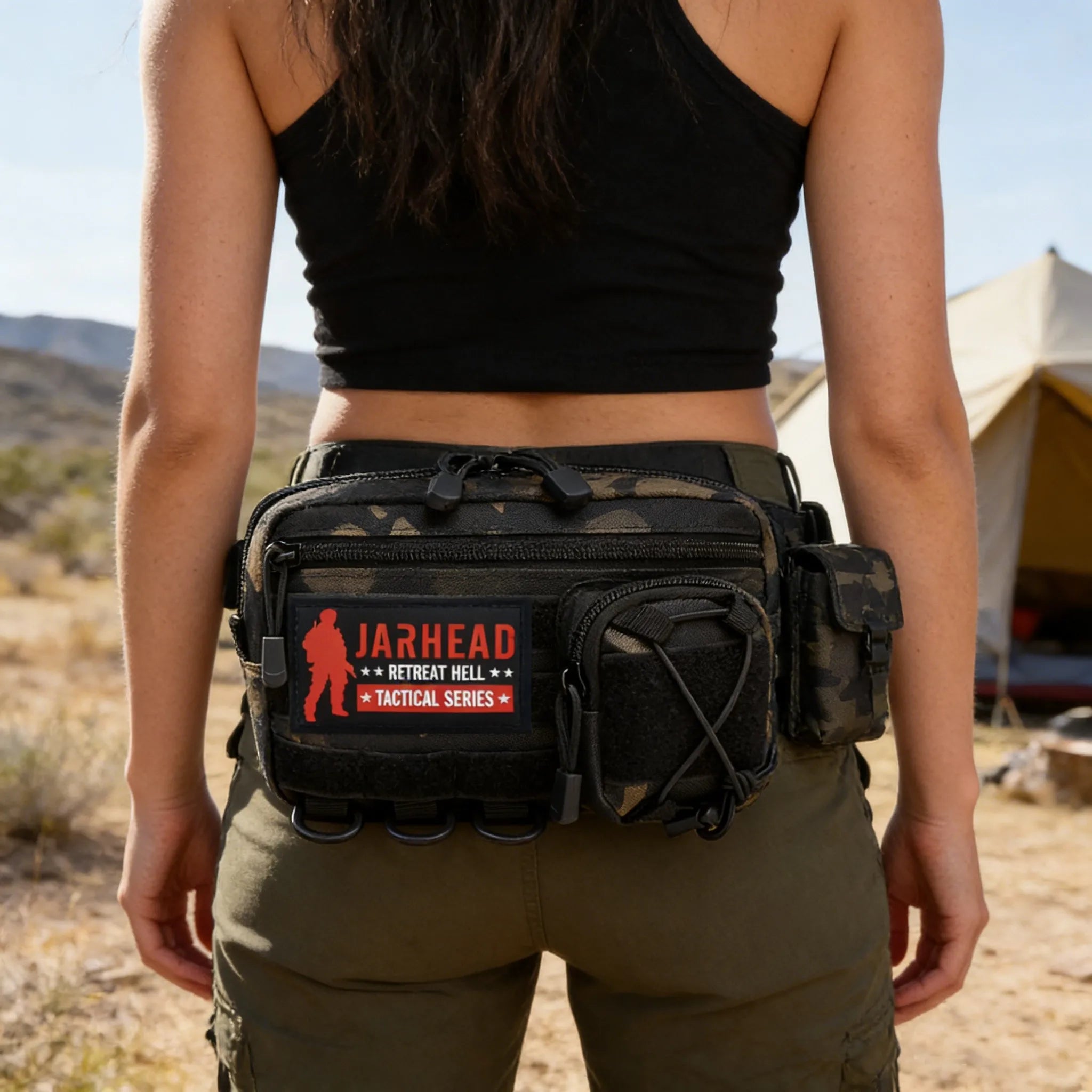 Outdoor Utility Storage Pack Horizontal Modular Bag Tactical Vest Backpack Molle Accessory Bag 1000D Hunting Camping Pouch