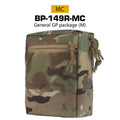 Universal GP Sub Package (M) MOLLE Mounting Package With Hook And Loop Velvet Design Multifunctional Large Storage
