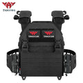 YAKEDA waist strap quick release buckle multifunctional hunting vest replaceable equipment bag shoulder strap adjustable