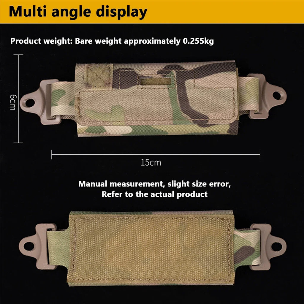 Helmet Counterbalance Weight Pouch Counterweight Package  for OPS BJ PJ MH Helmets Accessories