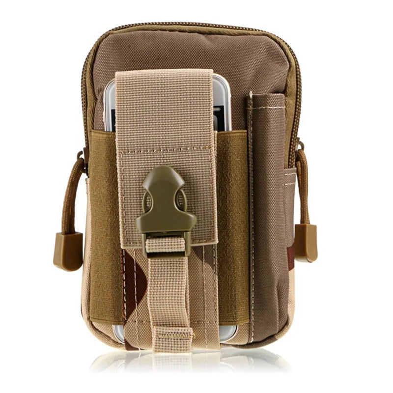 Outdoor Sport Tactical Pouch Waist Bag Hiking Climbing Camping Belt Bag Running Travel Hunting Small Pocket