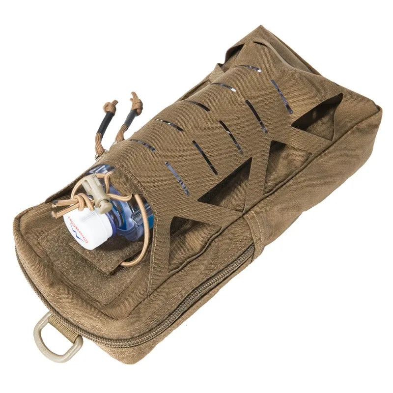 Tactical Molle Waist Bag for Men Outdoor EDC Tool Pouch Utility Gadget Organizer Vest Pack Water Bottle Phone Case Compatible