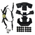 Wendy FAST MICH ACH Tactical Helmet Suspension System - Gen1 Memory Foam Pads Adjustable Lanyard for Hunting Airsoft Paintball