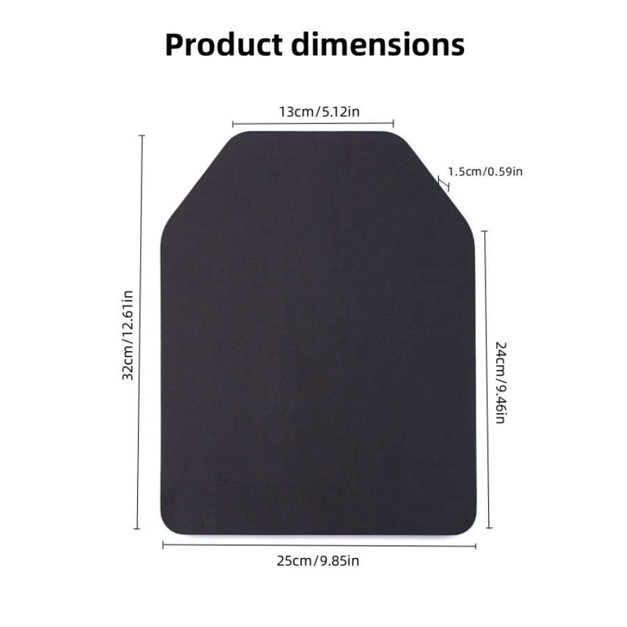 2pcs Airsoft Vest EVA Ballistic Plates Inner Liner Foam Pads Panel Protective Hunting Plate Carrier Vest Accessories