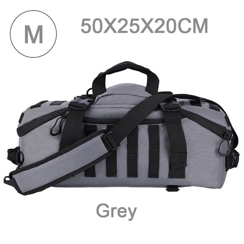 LQARMY 45L 80L Camping Backpacks Men Tactical Backpack Molle Hiking Travel Climbing Rucksack Sports Gym Duffel Bag