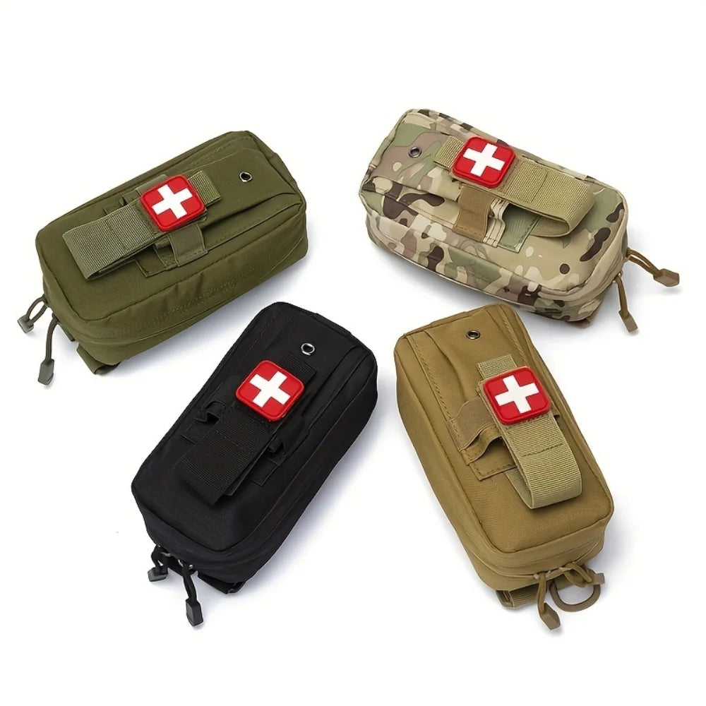1 Outdoor Camping Hiking Tactical Waist Bag, Outdoor Military Enthusiasts Cross-Country Bag, Multi-Functional Waist Bag