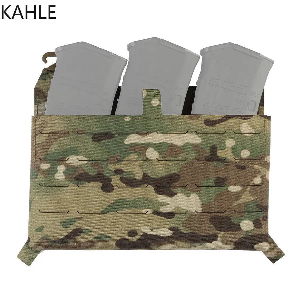 Hunting Airsoft FCPC V5 Vest Panel Accessories Chest Rig Front Flap 5.56 Adapter Vest Front Plate Built-in Magazine Pouch