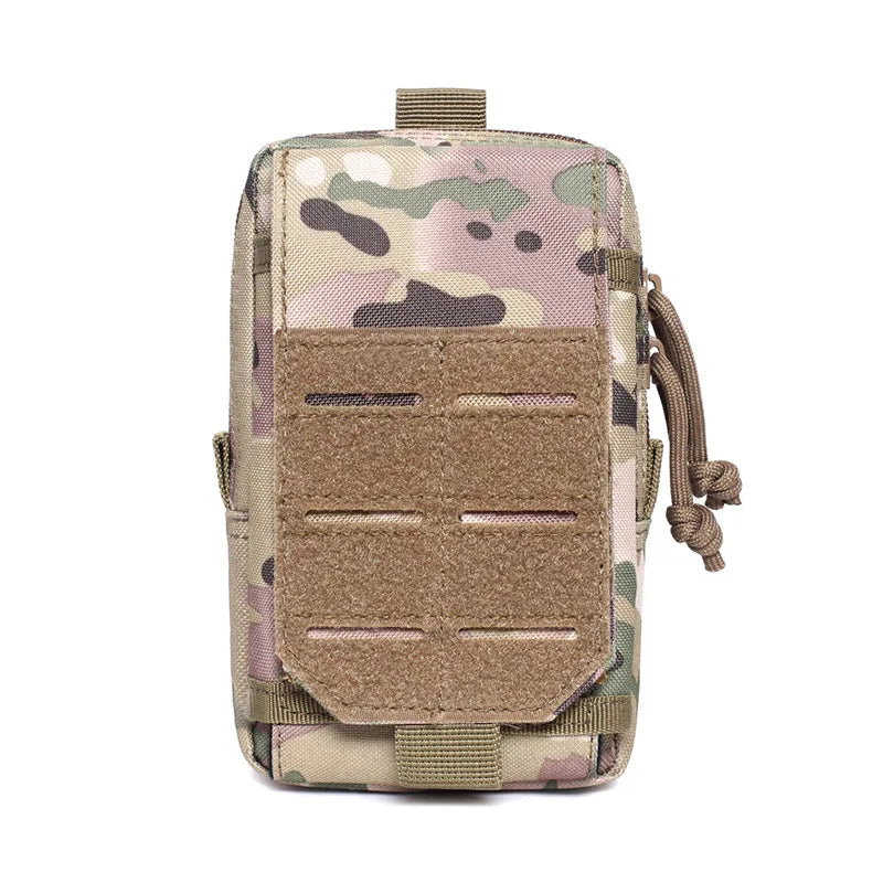 1000D Tactical MOLLE EDC Pouch Hunting Survival First Aid Bag Outdoor Men EDC Tool Pack Travel Camping Hunting Accessories Bag