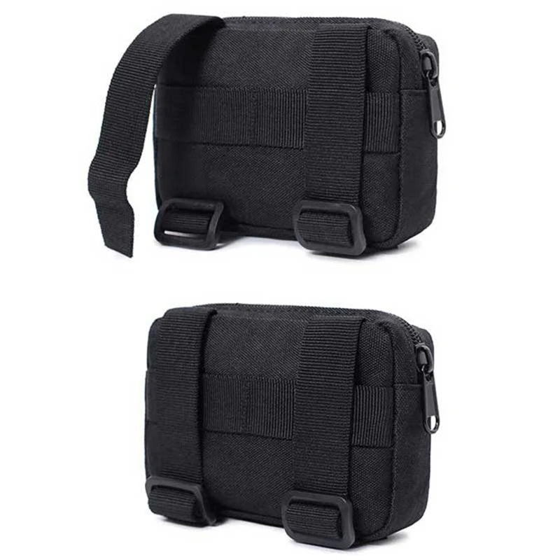 Molle Utility EDC Waist Bag Tactical Pouch Medical First Aid Bag Outdoor Survival EDC Tool Kit Belt Pouch Sports Hunting Bag
