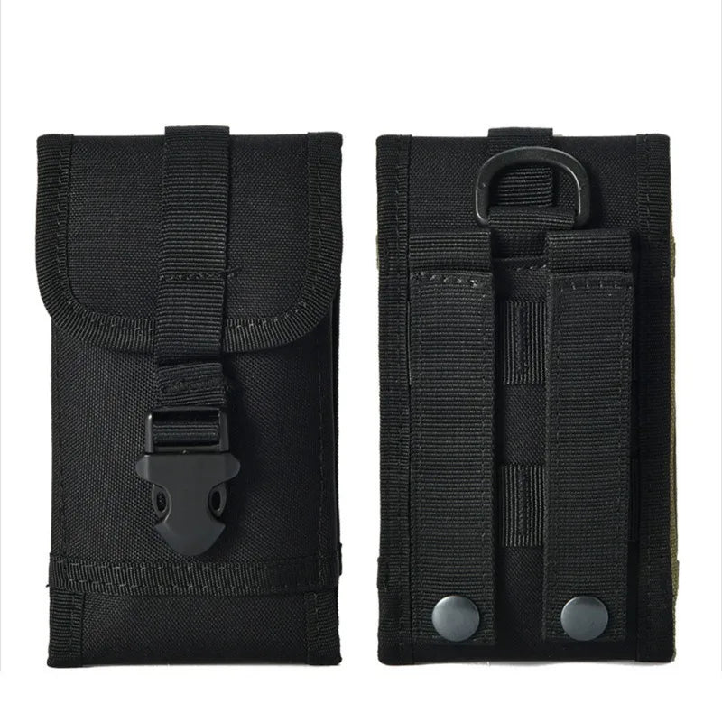 1PC Tacticals Molle Utility Bag Waist Accessories Bag Durable Hunting Hiking Phone Belt Pouch