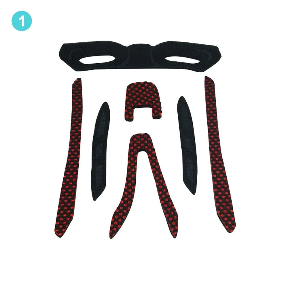 1Set Bicycle Helmet Foam Protective Sticker Hunting Shooting Cycling Sports Memory EVA Liners Cap Pad Motorcycle Safety Cushions
