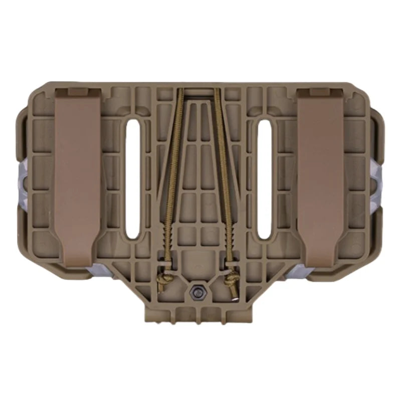 Ultralight MOLLE Navigation Panel - Foldable Front Mount for Maps & Smartphones (Field-Ready)