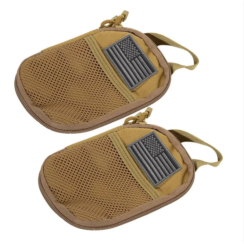 600D Nylon Tactical Bag Outdoor Molle Waist Fanny Pack Mobile Phone Pouch Belt Waist Bag EDC Gear Bag Gadget Purse