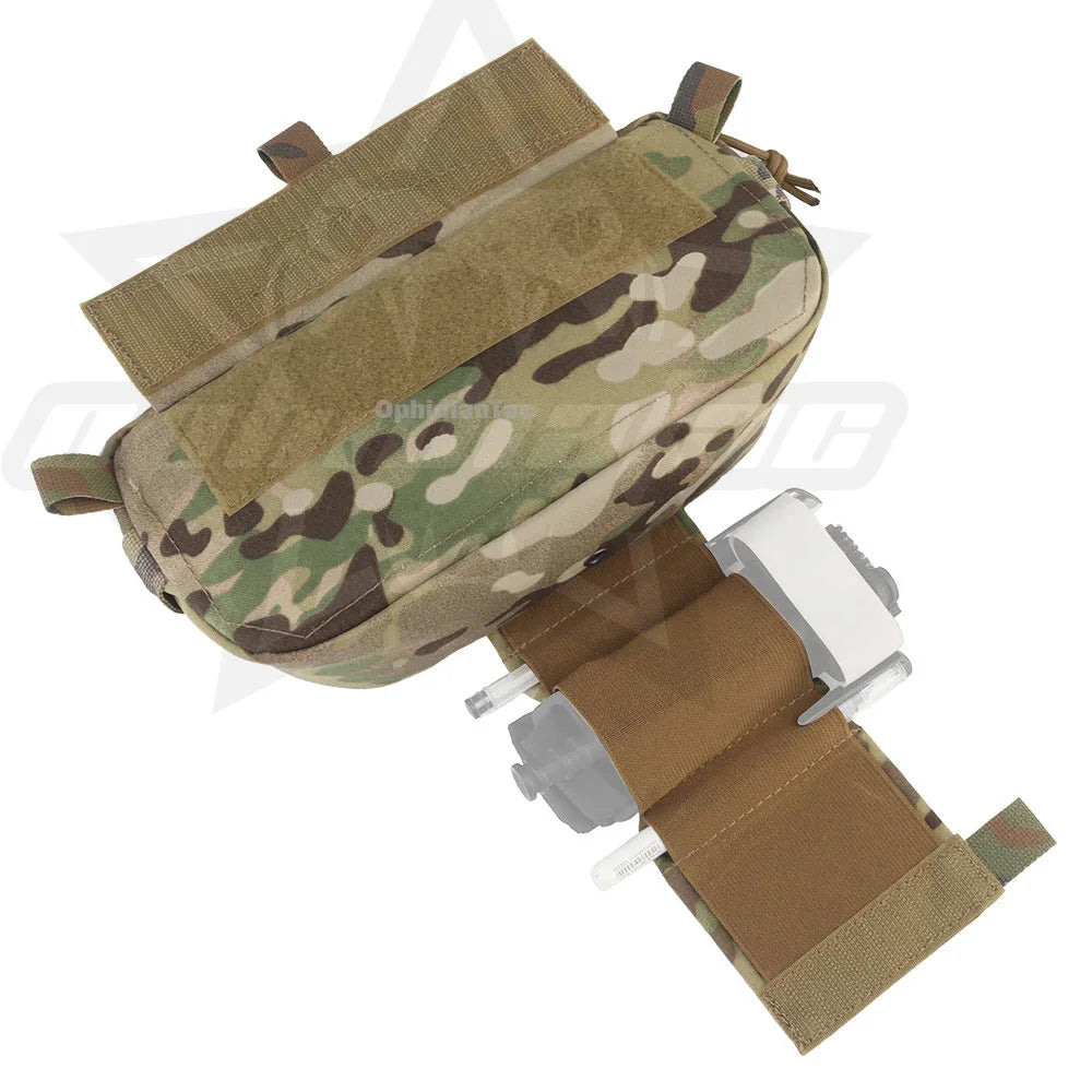 Multifunctional lower abdomen bag Outdoor hunting vest quick-release multifunctional expansion bag Single shoulder waist bag
