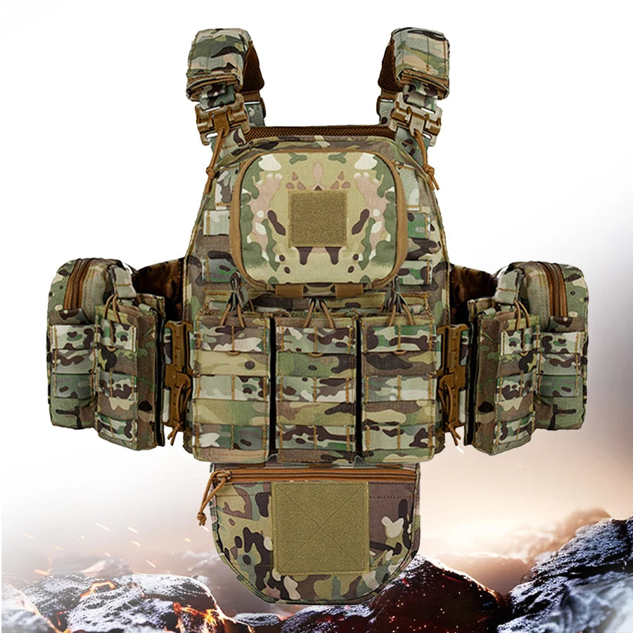 Quick-release hunting vest molle multifunctional outdoor vest equipment