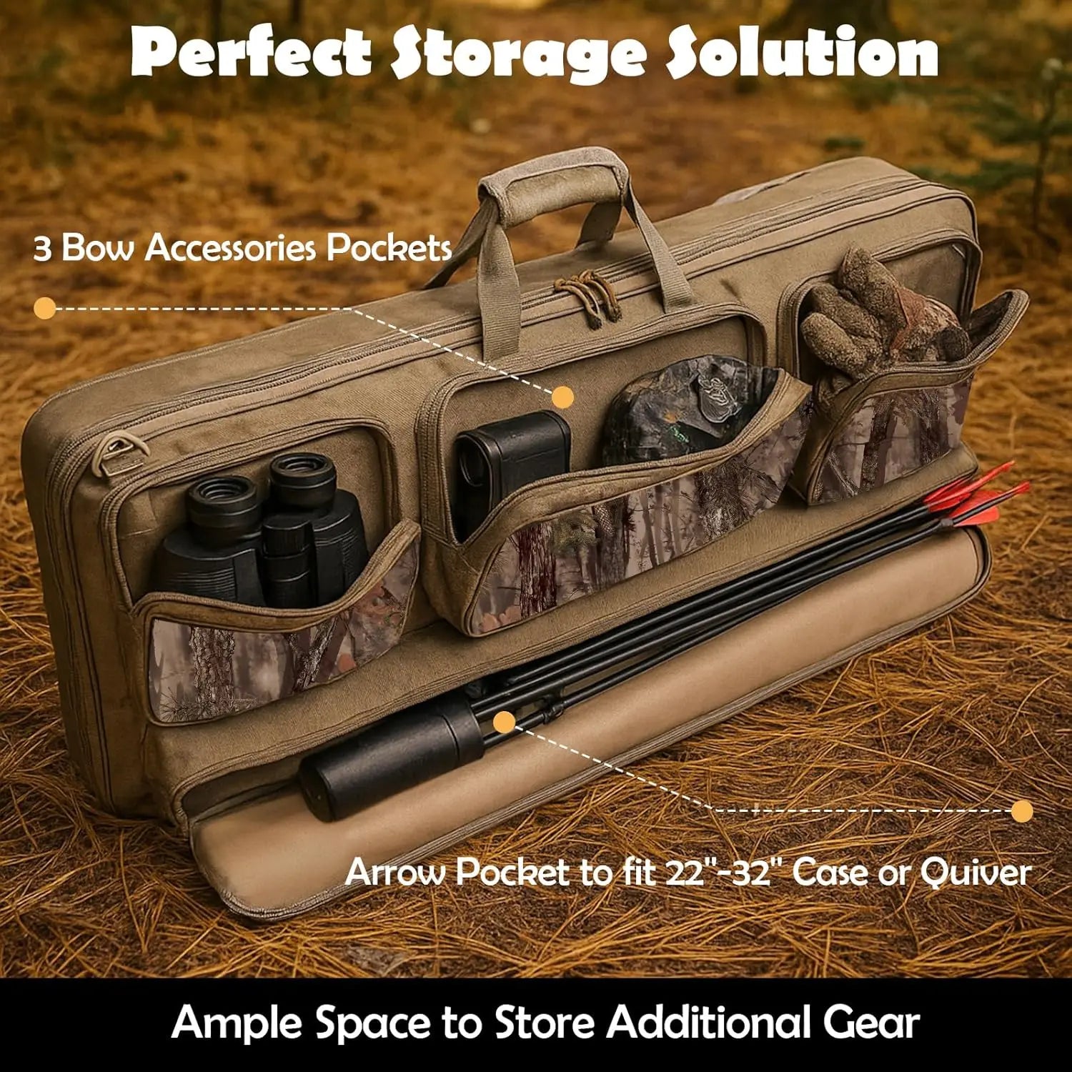 NEW VIEW 36 inch Bow Case Backpack