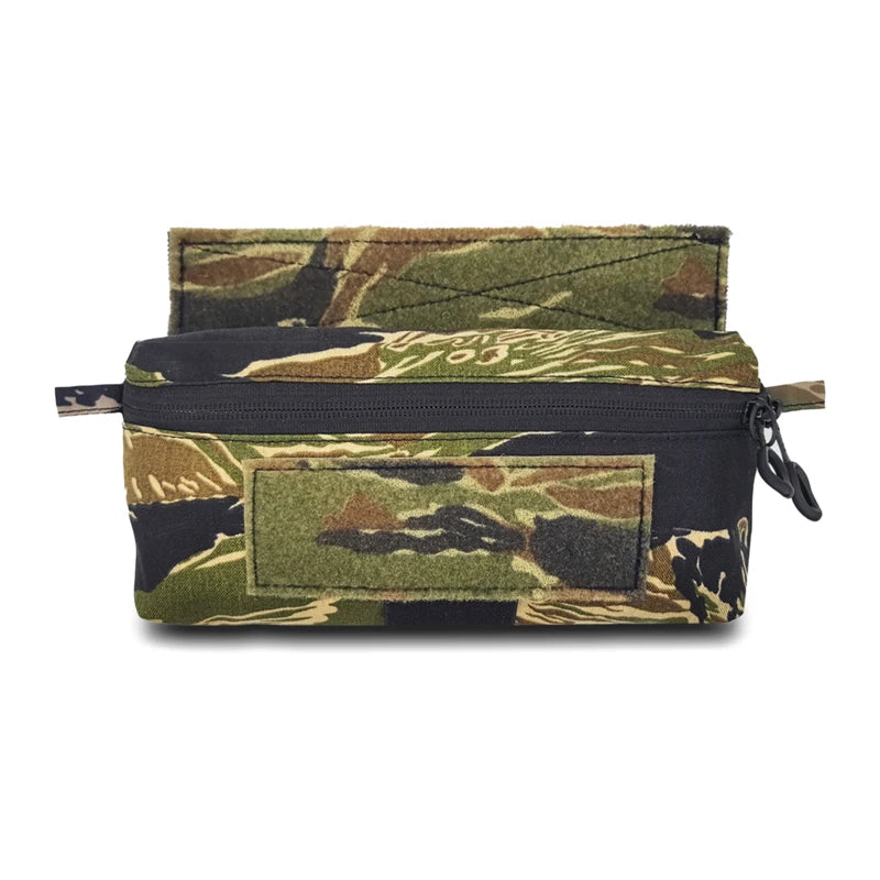 Tactical EDC Dump Drop Pouch Airsoft MK4/D3/FCPC Chest Rig Hanging Abdominal Pouch Multicam Expanded Plate Carrier Fanny Bag