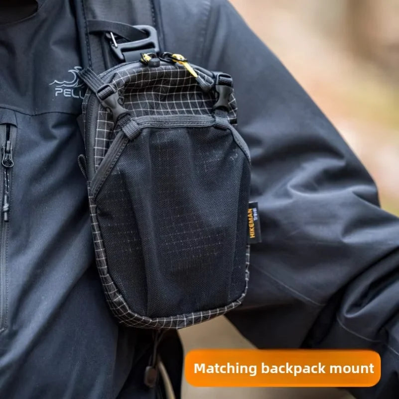 Phone Holder Bag Dyneema Waterproof Outdoor Backpack Hanging Expansion Storage Bag Adjust Strap Pouch for Cycling Hiking Camping