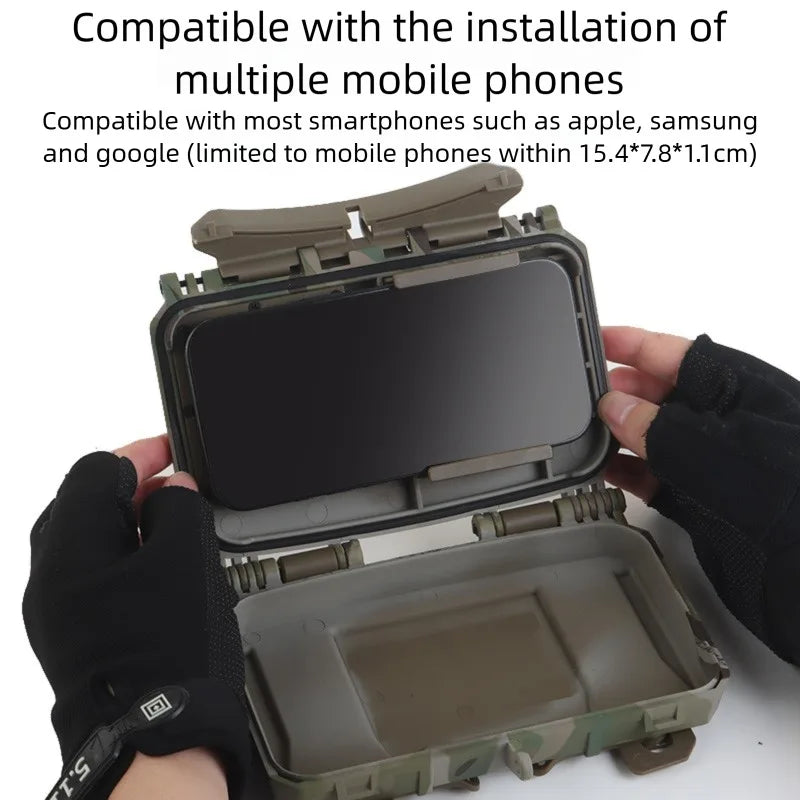 Tactical Navigation Board Storage Box V2 Hunting Plate Carrier Equipment Airsoft Training Gear
