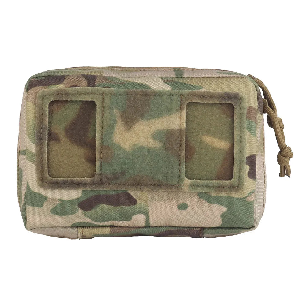 POSEIDON DEFENSE Folded Navigation Board Pouch Set for Large Phones GPS Compass Zipper Magic Fastener Fixation for Outdoor