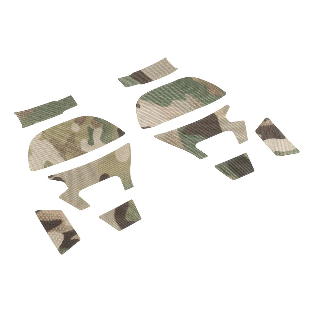 Tactical Headset Sticker Camouflage Magic Patch AMP for GEN 6(HD-17) Hunting Shooting Noise Canceling Headphone Active Earmuffs