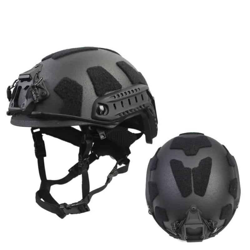 1.5KG FAST Fiberglass Tactical Helmet, SF Wendy Suspension Military Helmet for Airsoft Training & Combat