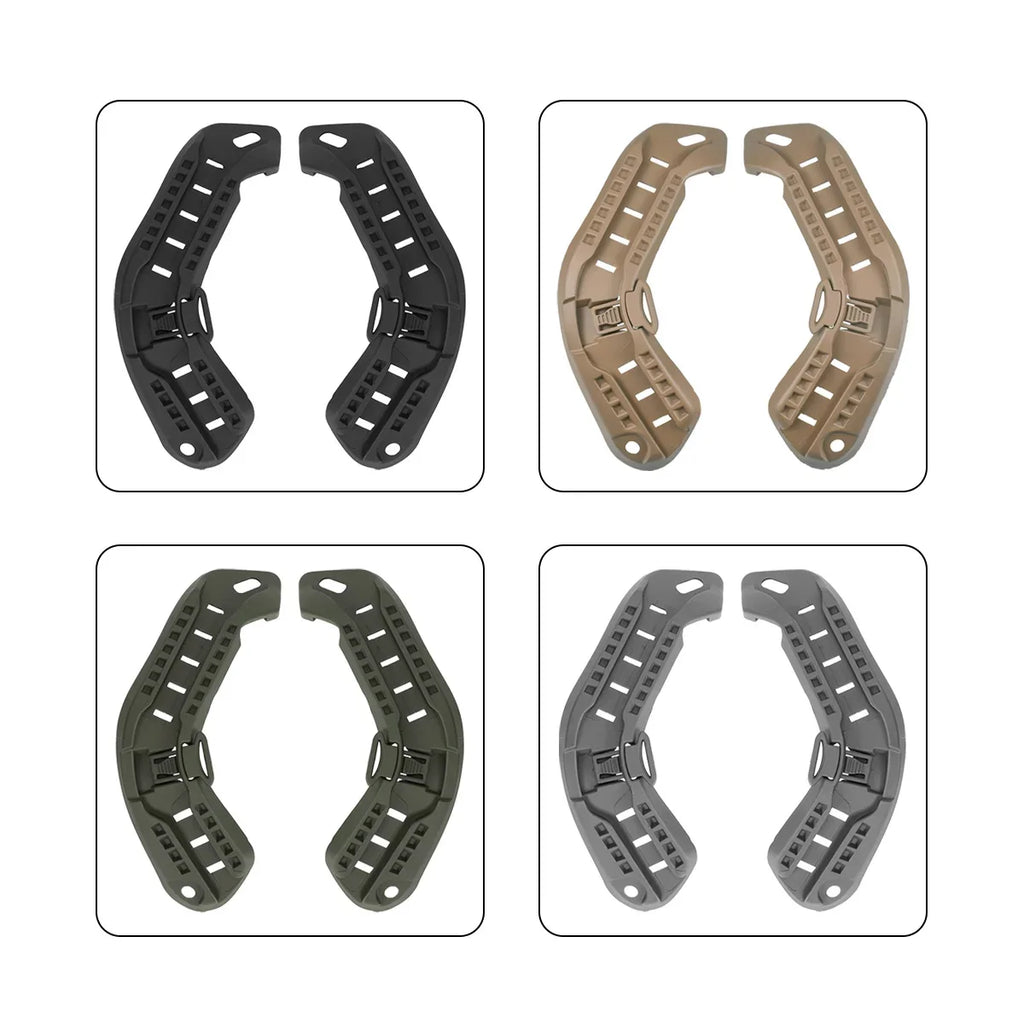Tactical Side Guide Rail ARC Helmets Mount Rail Airsoft Mich 2000 ABS MICH2000 Helmet Accessories 1 Set