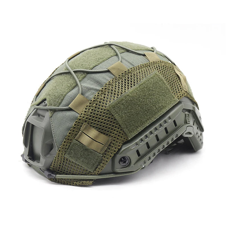 BOOIU FAST Tactical Helmet Cover Outdoor Hunting Shooting Wargame Airsoft Helmets Cloth Camouflage Safety Helmet Accessories
