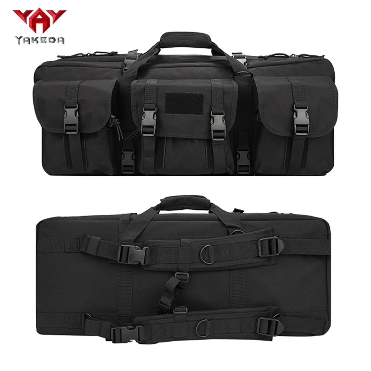 YAKEDA Outdoor Sports Multi functional Waterproof Fishing Backpack Camouflage Large Capacity Bag