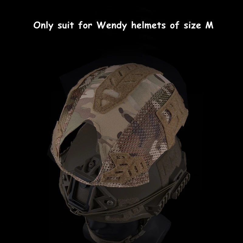 Tactical Helmet Cover 3D Leaf Camouflage for Wendy-3 Airsoft Hunting Outdoor CS Combat Helmets Clothes