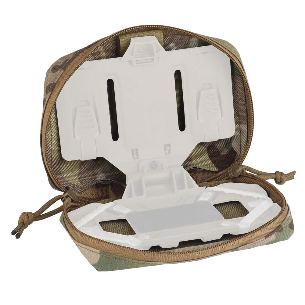 OPHIDIANTAC Folding Navigation Board Pouch with Smart Phone Holder GPS Navboard Storage for Hunting Vest Accessories