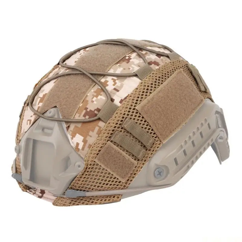 M5TC Helmet Cover 500D Fast Helmet Cover Camouflage Helmet Cover for Airsoft Helmet, Paintball Gear