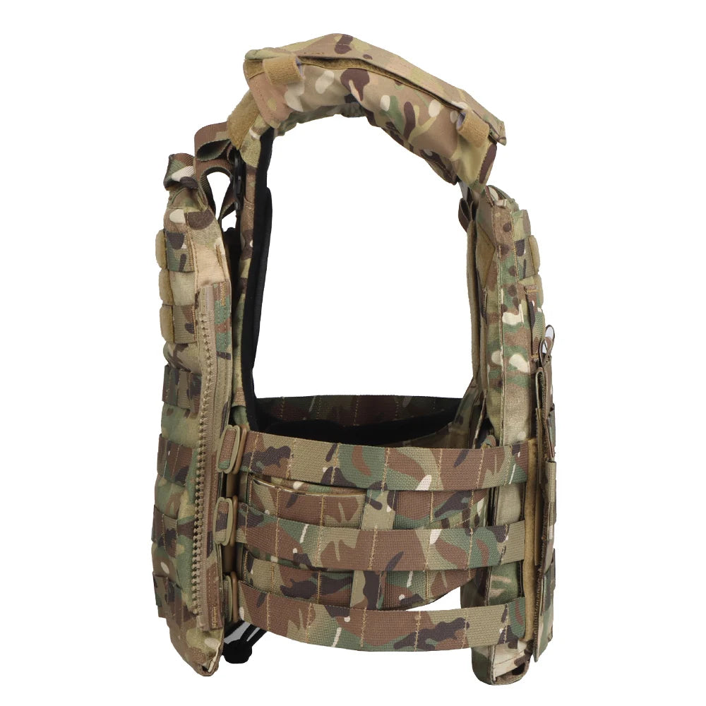AVS MBAV Multi Functional Tactical Vest Adaptive Modular Plate Carrier Quick Release Comfortable MOLLE Hunting Airsoft Equipment