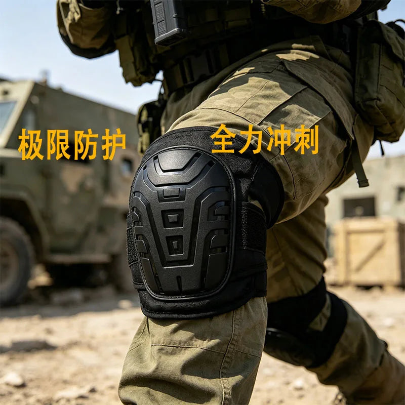 Heavy Duty Work Knee Pads Hard Shell Anti Slip EVA Silicone Protective Knee Guards for Construction Flooring Gardening Outdoor