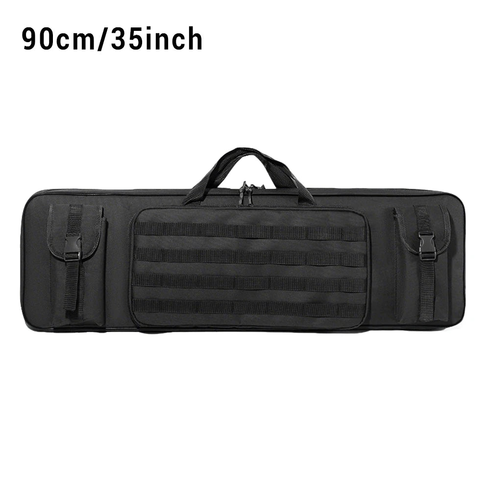 90/120cm Rifle Gun Bag Soft Gun Case for Rifles and Shotguns Long Shotgun Range Bag Backpack Gun Carry Shoulder Bag