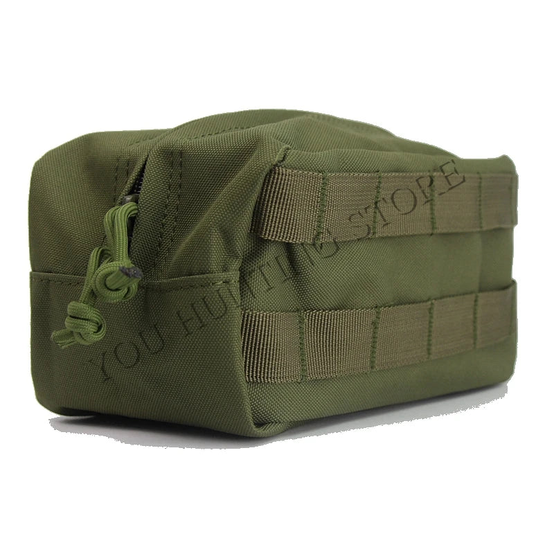 Tactical Molle Utility Pouch EDC Gadget Tool First Aid Backpack Vest Bag Camo Dump Drop Pouch Hunting shooting accessory Bags
