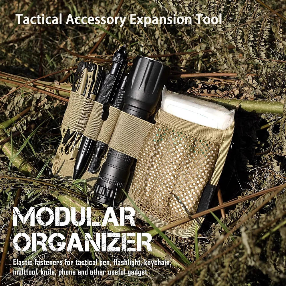 Hook Loop Panel Bags Tactical Modular Hunting Accessories Equipment Inner Separation Holder Utility EDC Tool Organizer Board