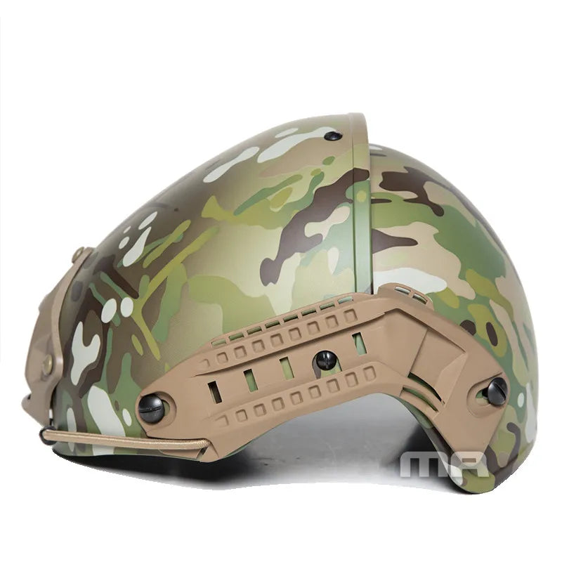 2 In 1 AirFrame Helmet AF Recreate Sparta CS Field Combat Tactical Helmet CP AF Helmet