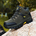 Men's Military Tactical Boots Army Boots Men Side Zipper Military Boots Men Anti-Slip Ankle Boots Work Safety Shoes Hiking Shoes