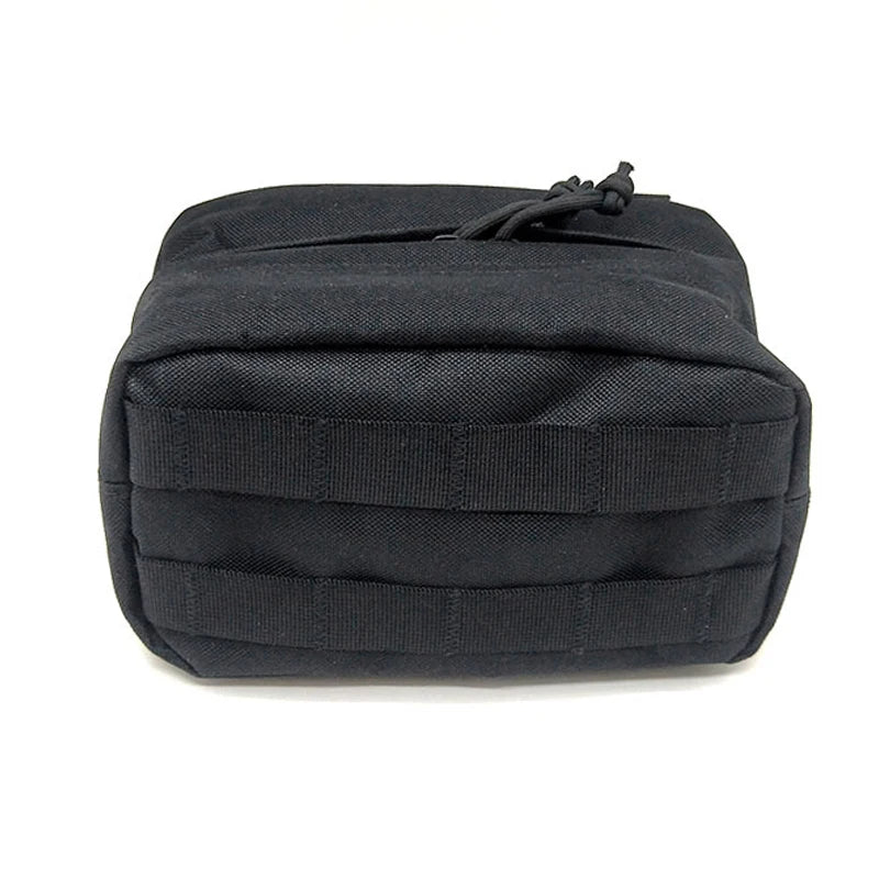 Tactical Molle Utility Pouch EDC Gadget Tool First Aid Backpack Vest Bag Camo Dump Drop Pouch Hunting shooting accessory Bags