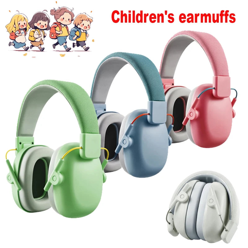 K40 Ear Protection Noise Cancelling Kids Earmuff, SNR 27dB Volume up with Portable Case for Autism,Children,Toddler