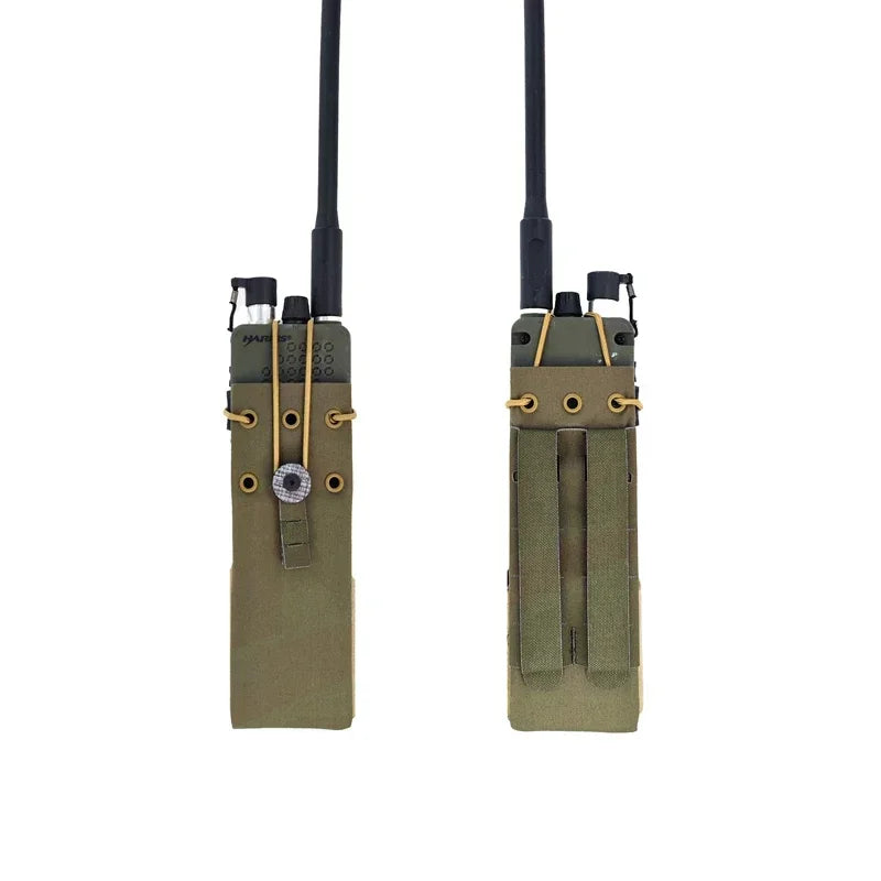 Tactical Radio Walkie Talkie Pouch FCPC V5 Vest Waist Bag Holder Pocket Portable Interphone Holster Molle Radio Pouch