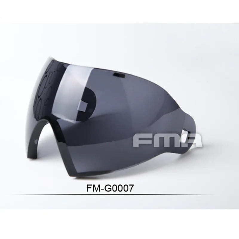 FMA F1 Full Face PC Lenes With One Layer for FM-F0022 to FM-F0025 Goggle Mask