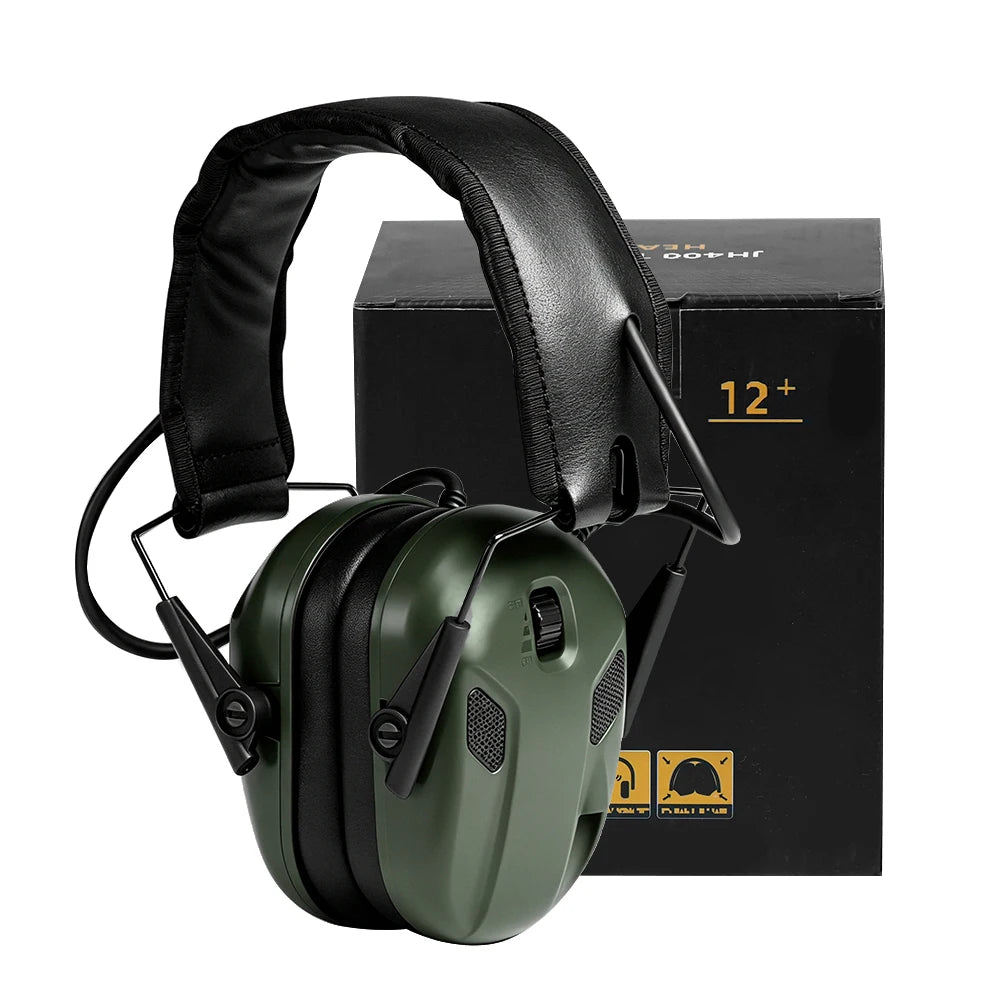 BOOIU Tactical Shooting Bluetooth Headset Anti-noise Shooting Headphones Hearing Protector Foldable Earmuff Helmet Accessories