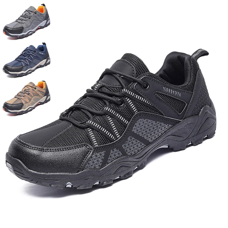 Men's Hiking Shoes Outdoor Wear-resistant Hiking Sports Shoes All-terrain Sports Shoes Men's Hiking And Hunting Tactical Shoes