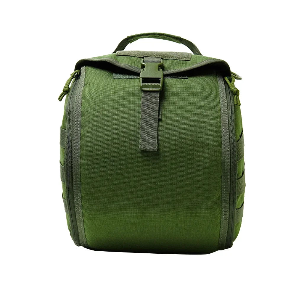 Military Helmet Bag Tactical Molle Airsoft Helmet Padded Storage Bag MICH Fast Mask Carrying Pack Bike Gear for Sports Hunting