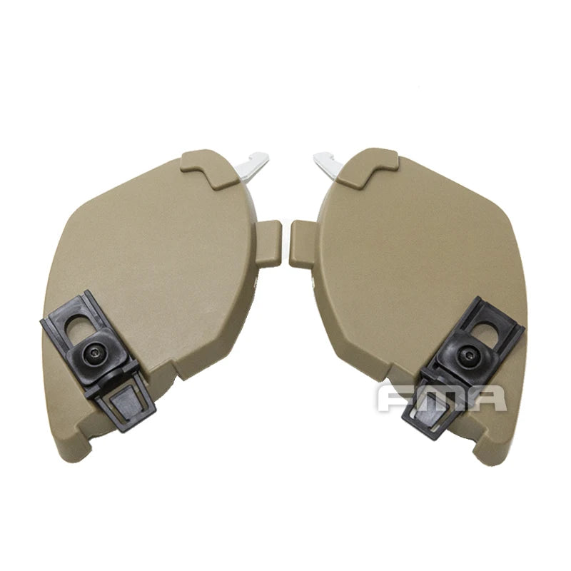 FMA Tactical Airsoft Wendy Helmet Side Covers Ear Protection for EX Helmet 3.0 Guide Rail