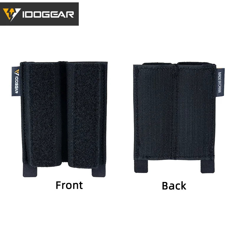 IDOGEAR Tactical Double Magazine Pouch for 9mm Mag DOPE Insert Mag Holder 35113