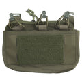 G-hook Front DOPE Flap Double Stack Abdominal Fanny Triple Magazine Insert Kangroo Pouch for FCPC FCSK Plate Carrier Vest